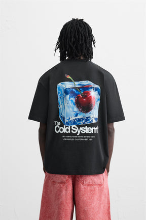 CONTRAST PRINT T-SHIRT - Image 3