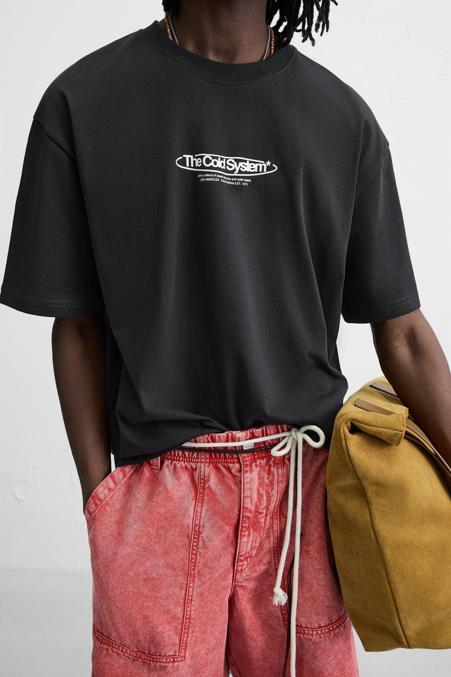 CONTRAST PRINT T-SHIRT - Image 5