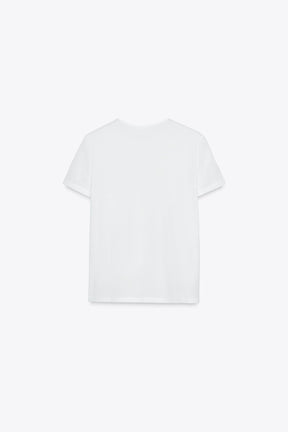 Mercerised cotton shirt