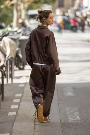 SATIN ZIP-UP JACKET - Image 4