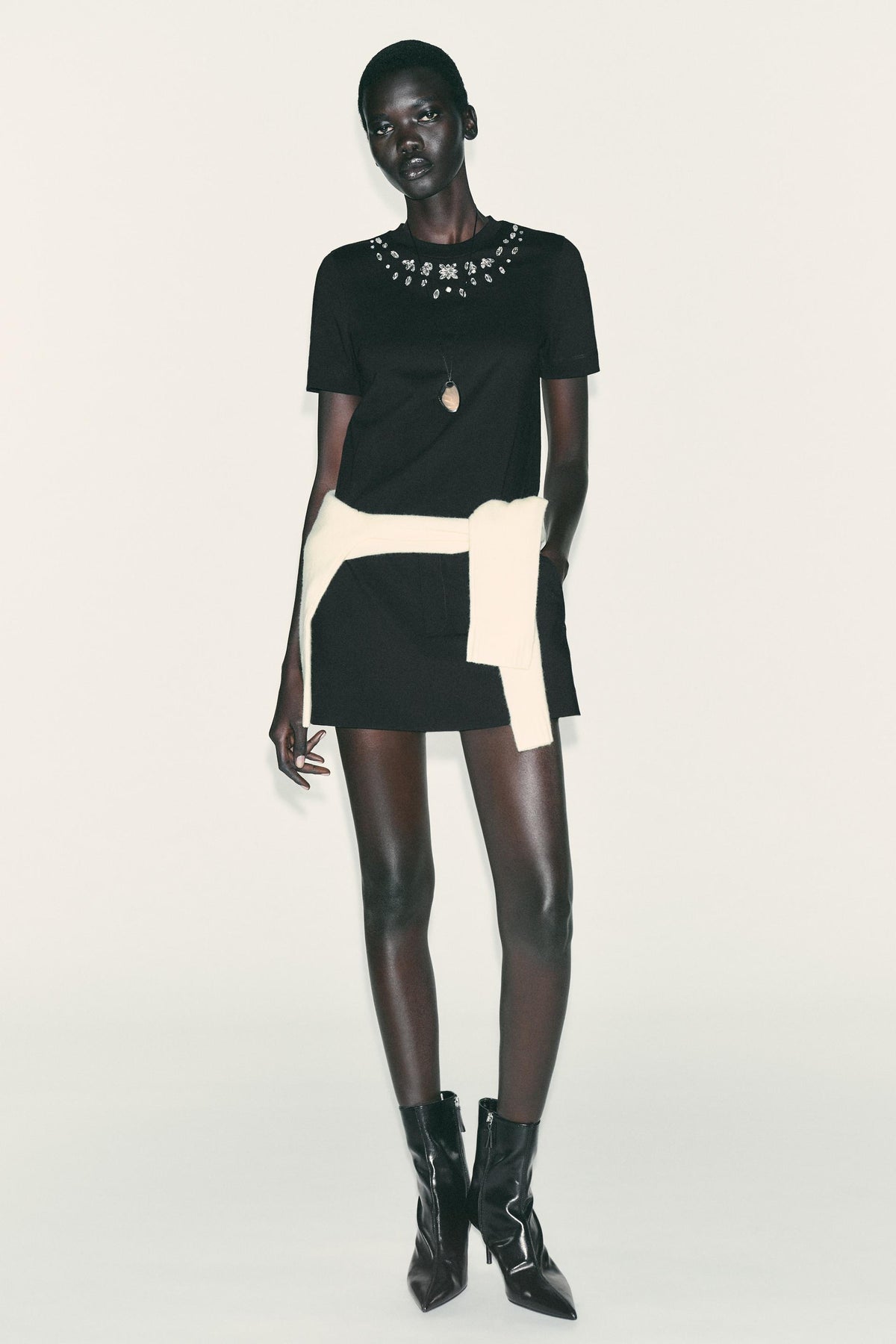 Jewel Embellished T-Shirt