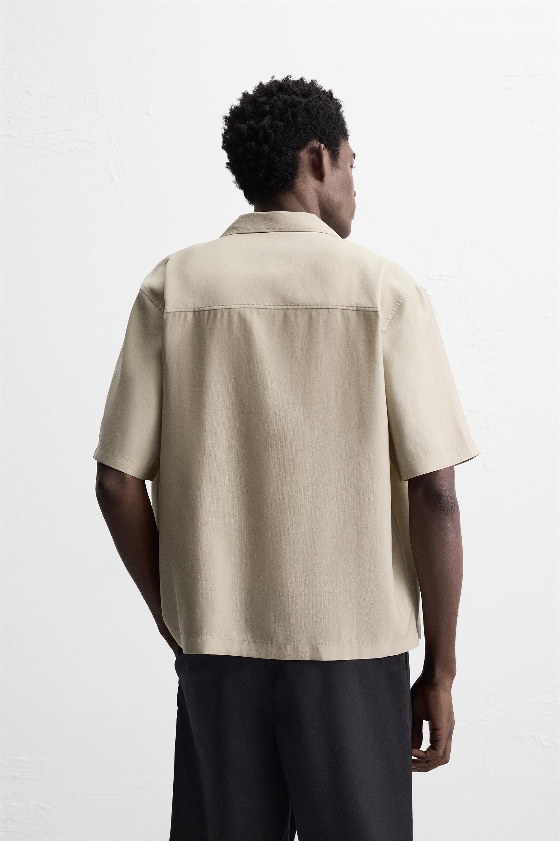 LYOCELL BLEND SHIRT - Image 3