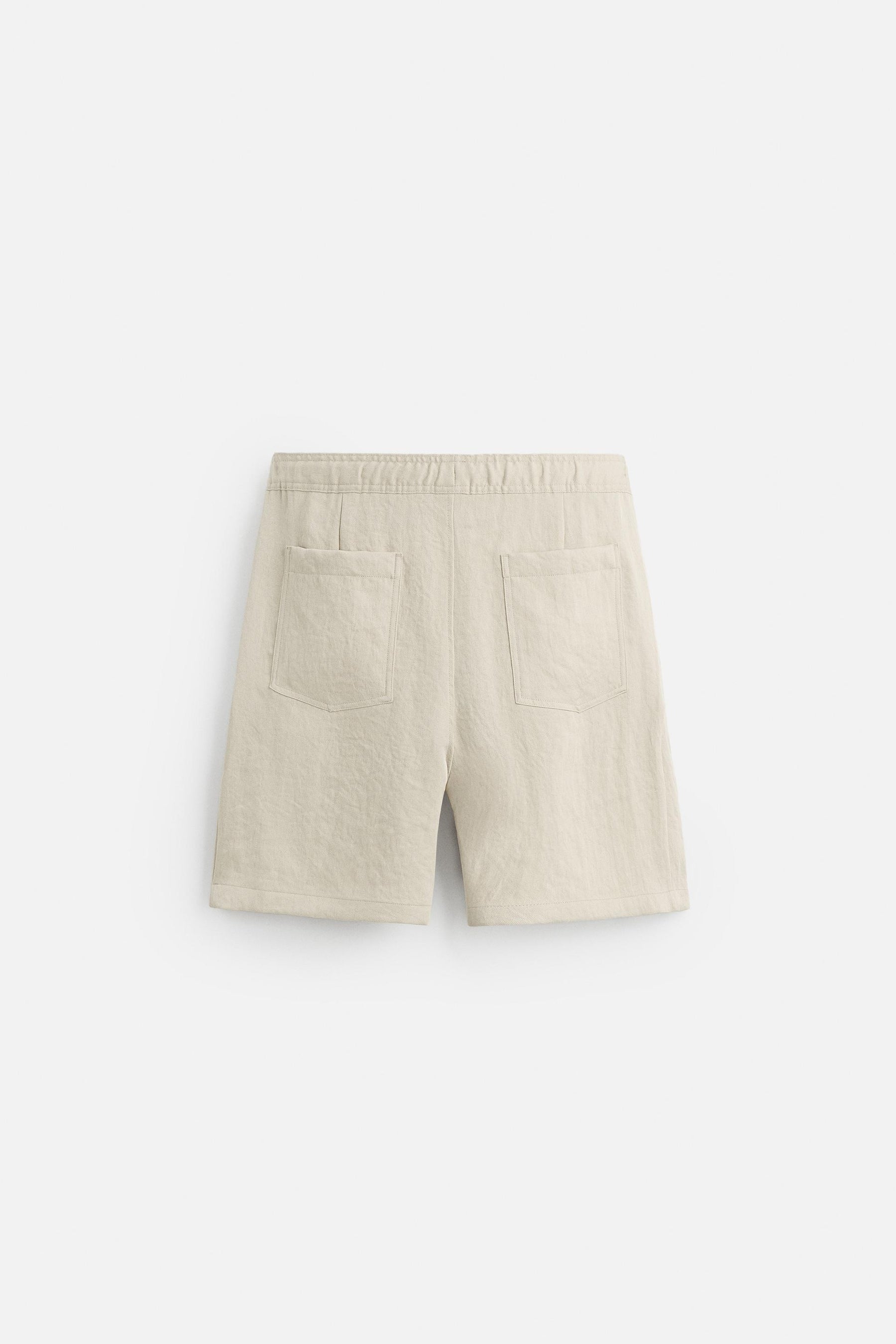 PLEATED FLOWING BERMUDA SHORTS - Image 8