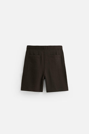 PLEATED FLOWING BERMUDA SHORTS - Image 7