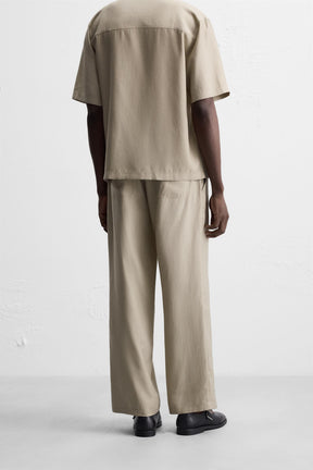 LYOCELL BLEND TROUSERS - Image 3