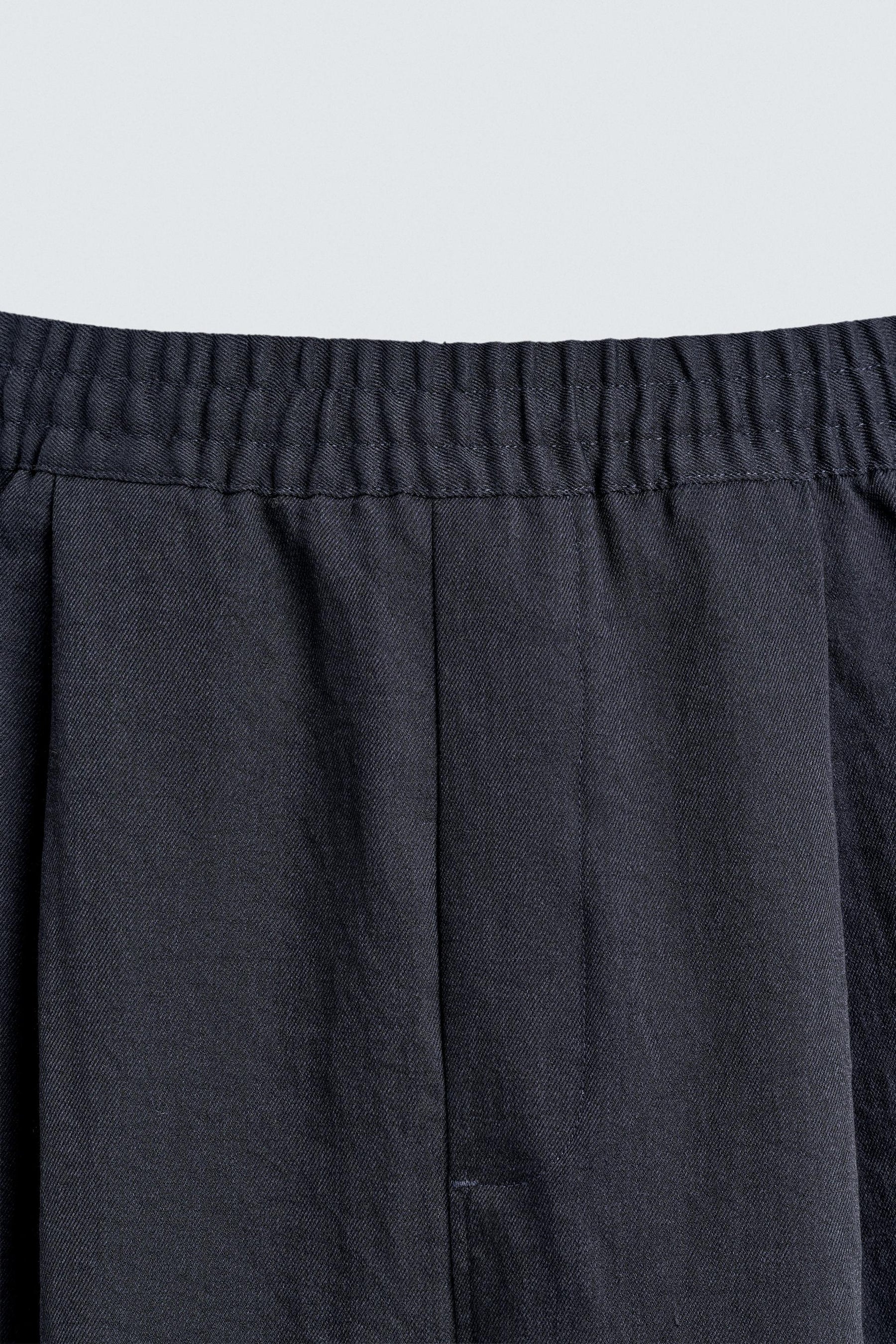 FLOWING PLEATED TROUSERS - Image 9