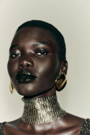 METALLIC THREAD SHIRT