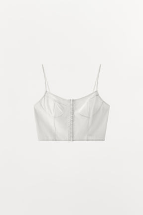 Strappy Modal Corset Top