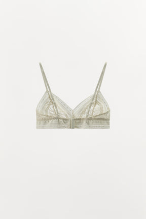 LACE TRIANGLE BRA