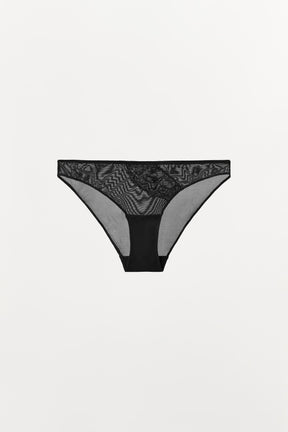 MESH LACE BRIEFS