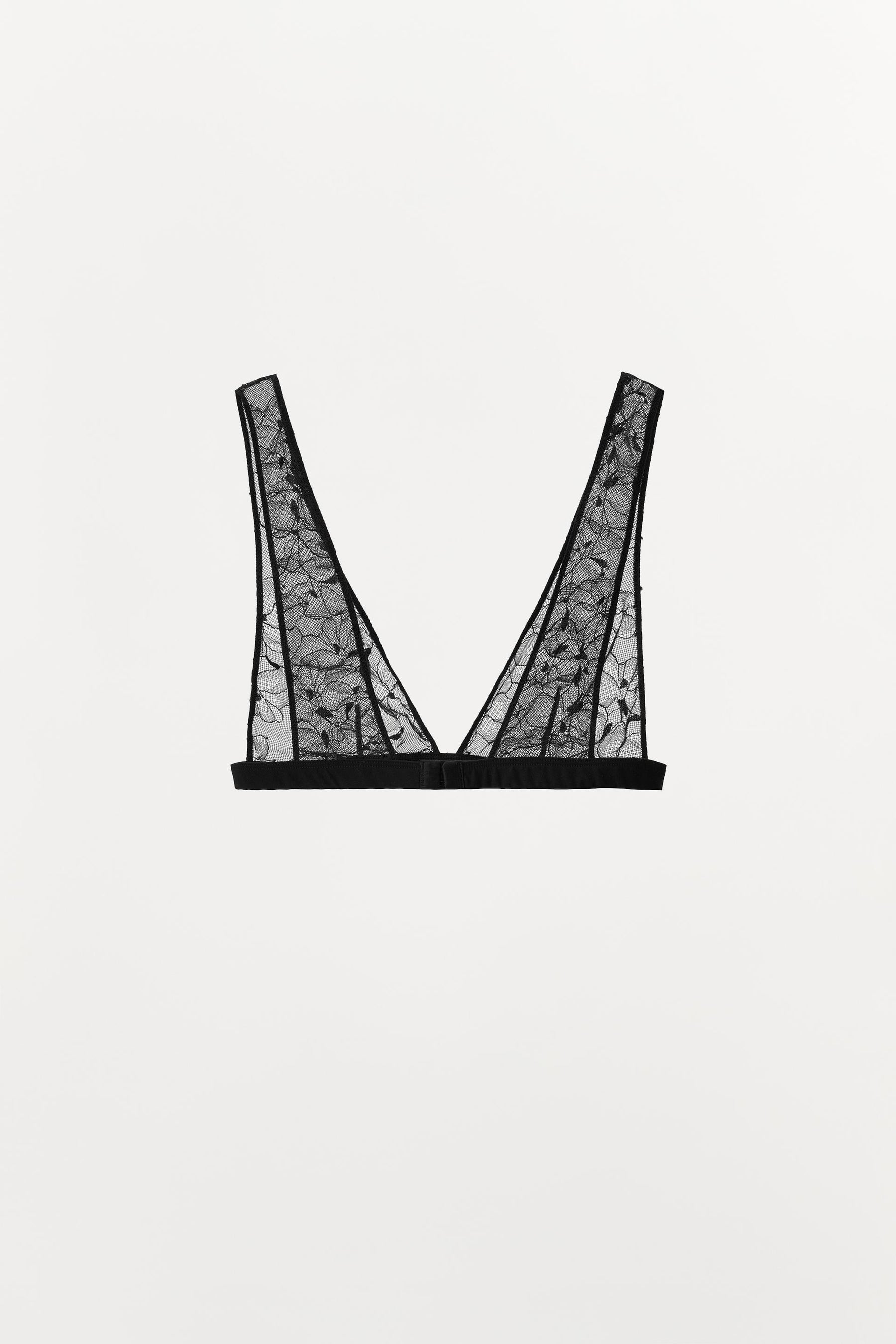 LACE TRIANGLE BRALETTE