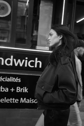 FAUX LEATHER HIGH-WAIST SHORTS