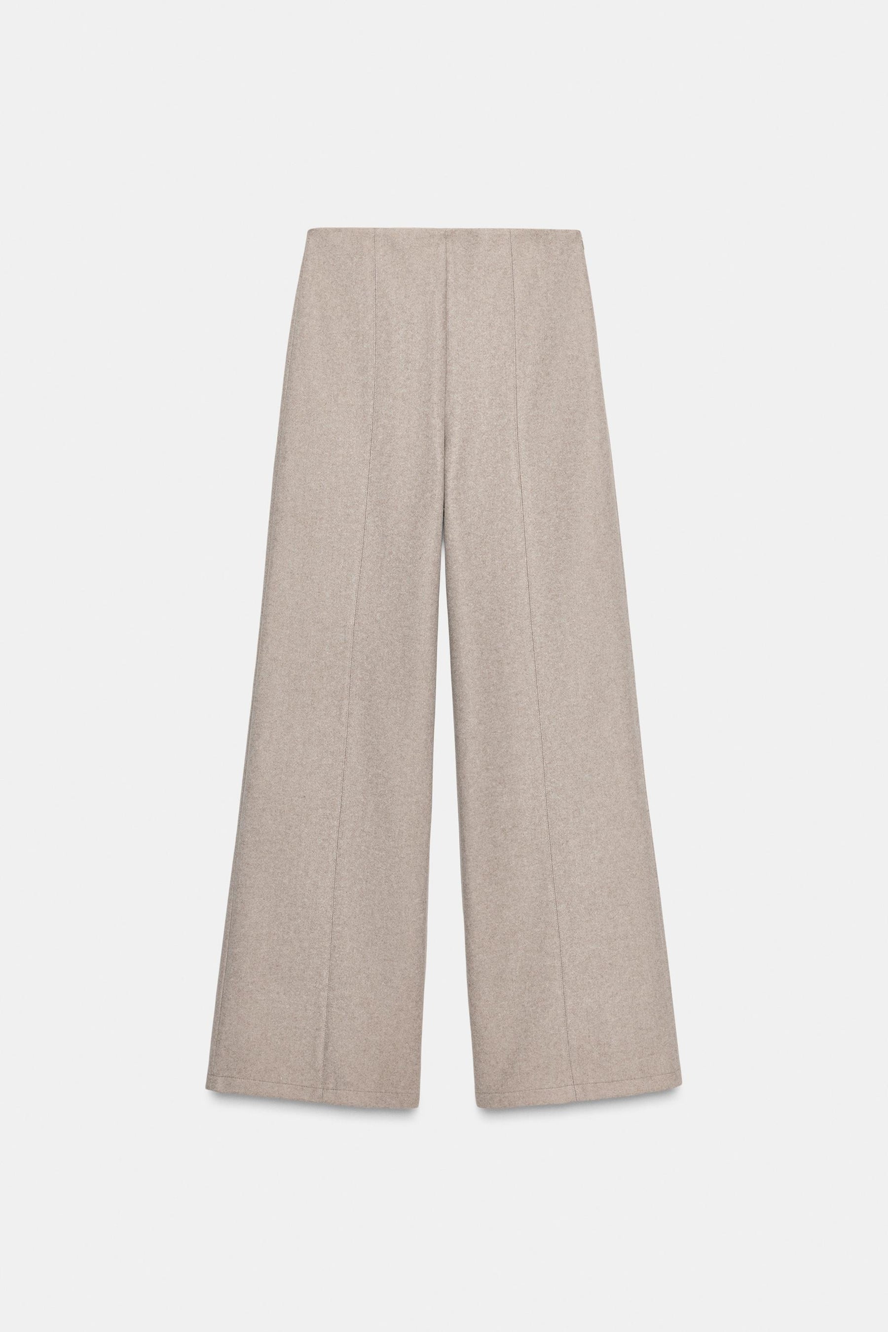 Soft High-Waist Trousers