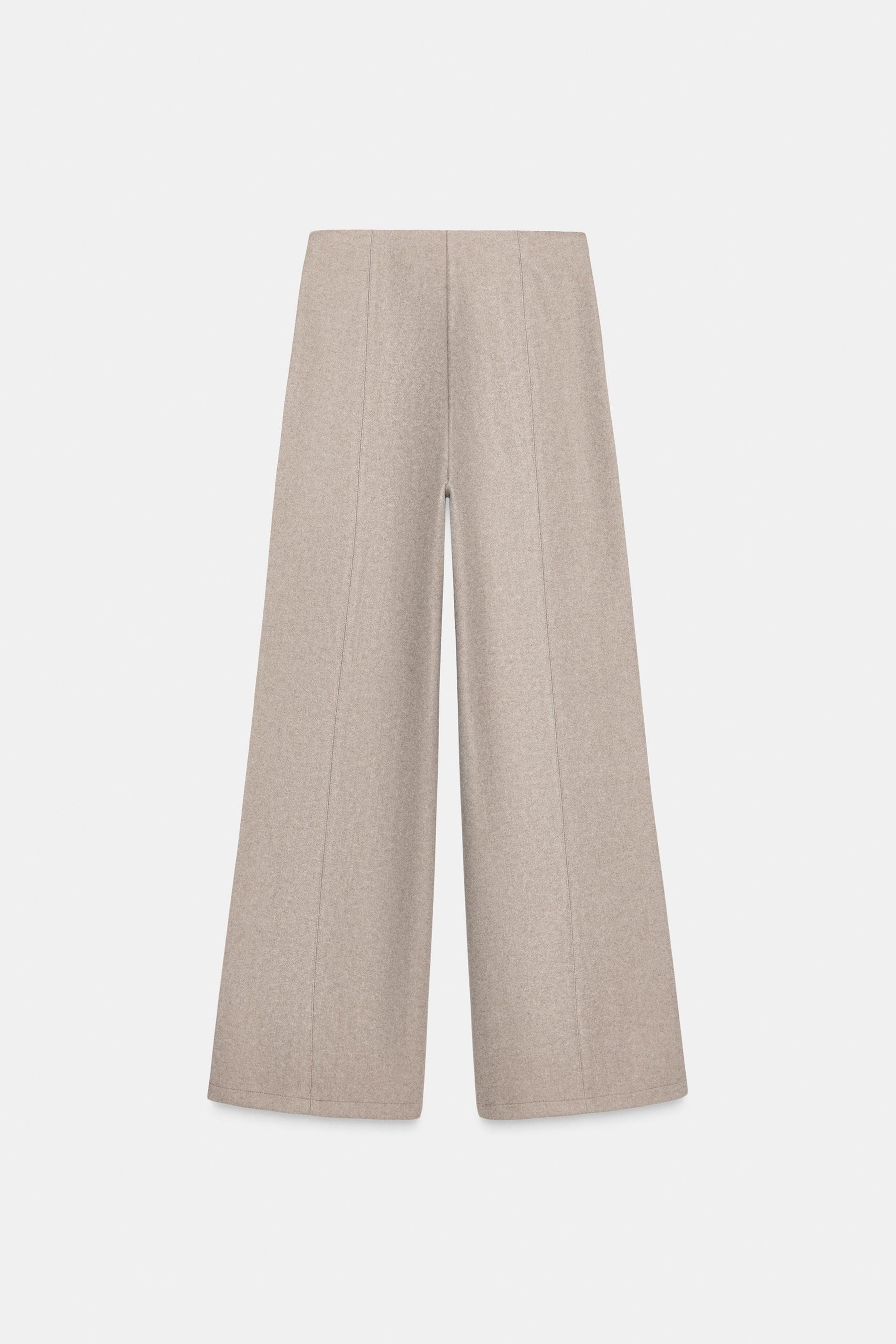 Soft High-Waist Trousers