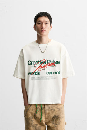SLOGAN PRINT T-SHIRT - Image 2