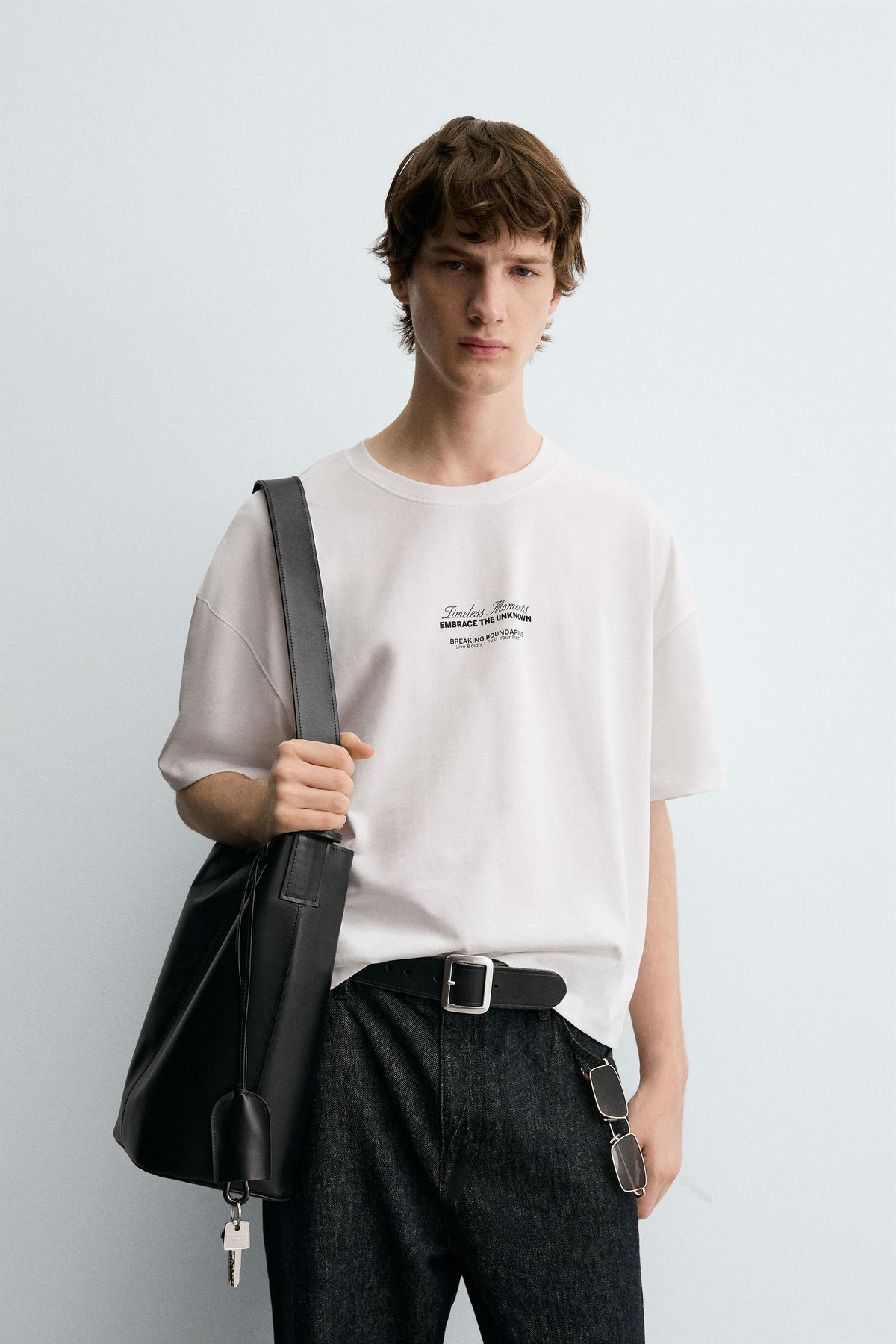 PALM TREE PRINT T-SHIRT - Image 2