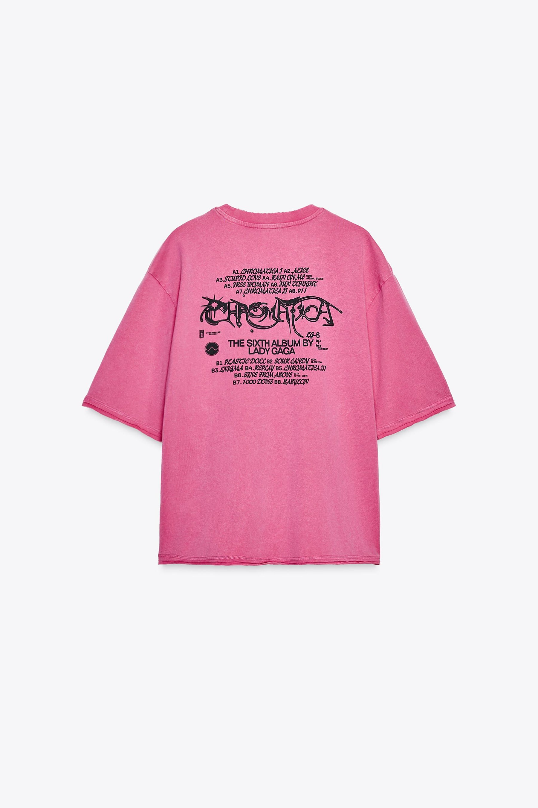 Washed-effect T-shirt