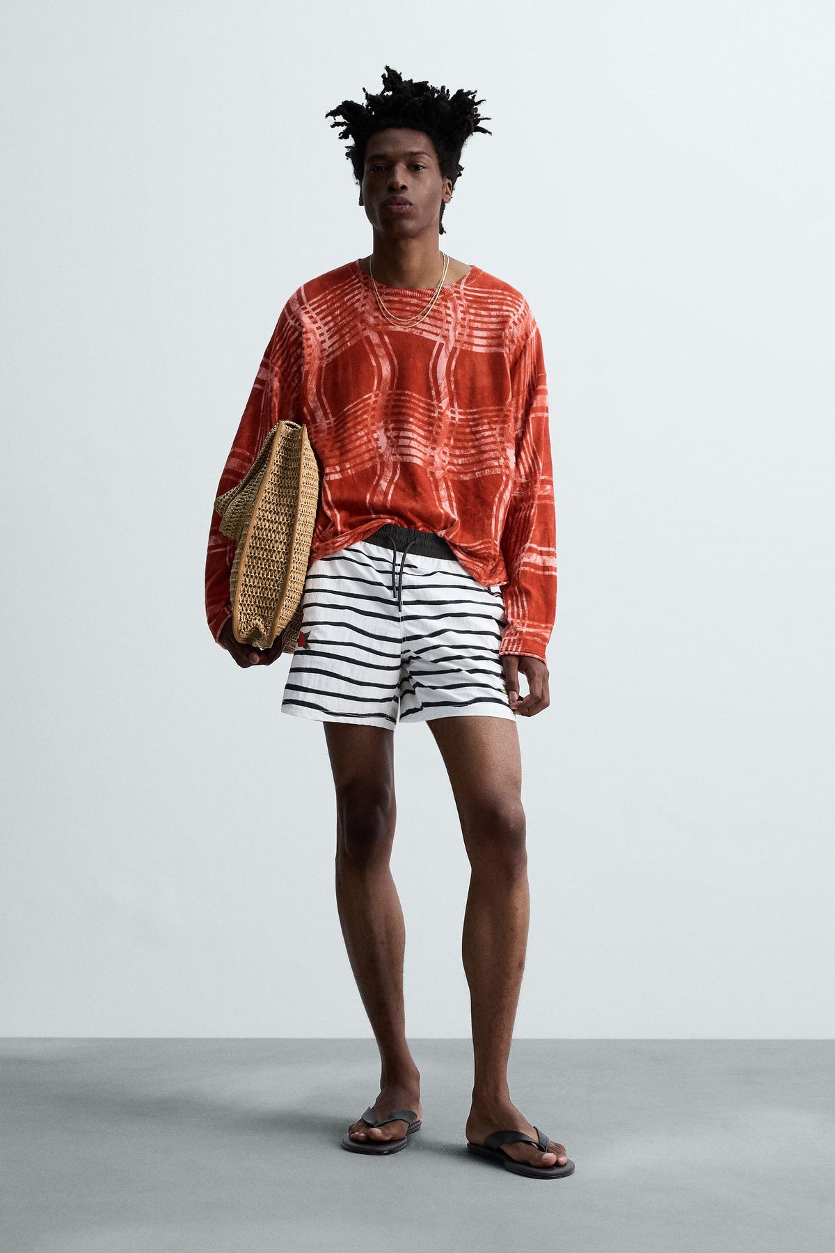 GRAPHIC PRINT SWEATER © OTIS KWAME KYE QUAICOE - Image 1