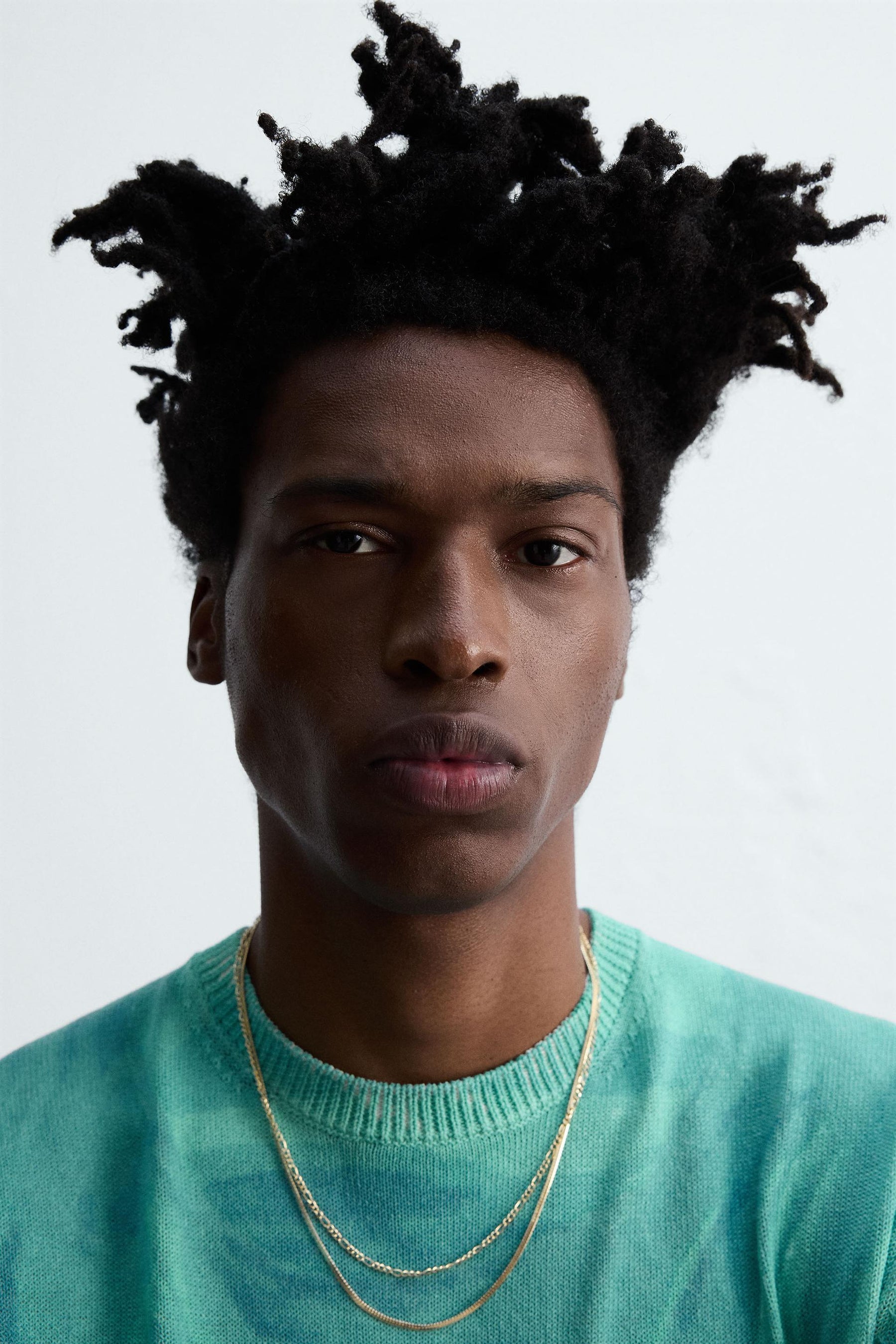 PRINTED GRAPHIC KNIT T-SHIRT - Image 5