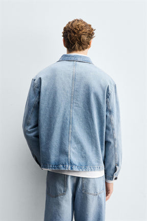 WASHED DENIM JACKET - Image 3