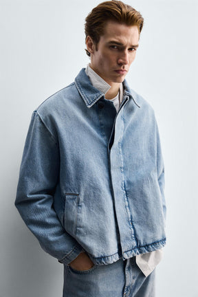 WASHED DENIM JACKET - Image 5