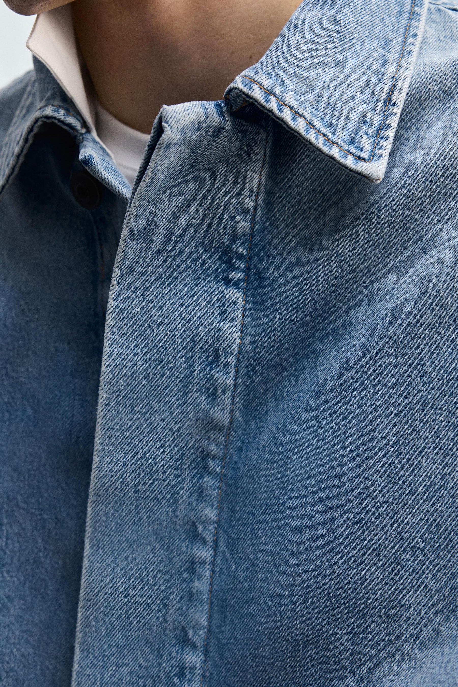 WASHED DENIM JACKET - Image 6