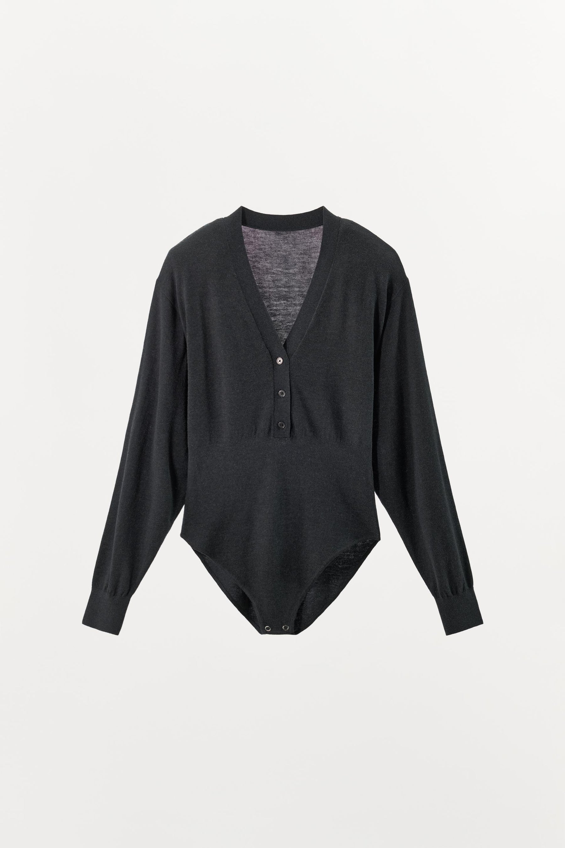 KNIT BODYSUIT WITH PADS