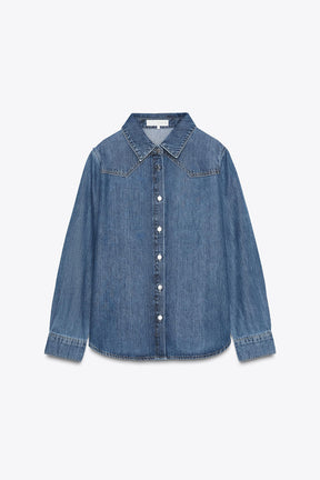 Fluid Denim Shirt