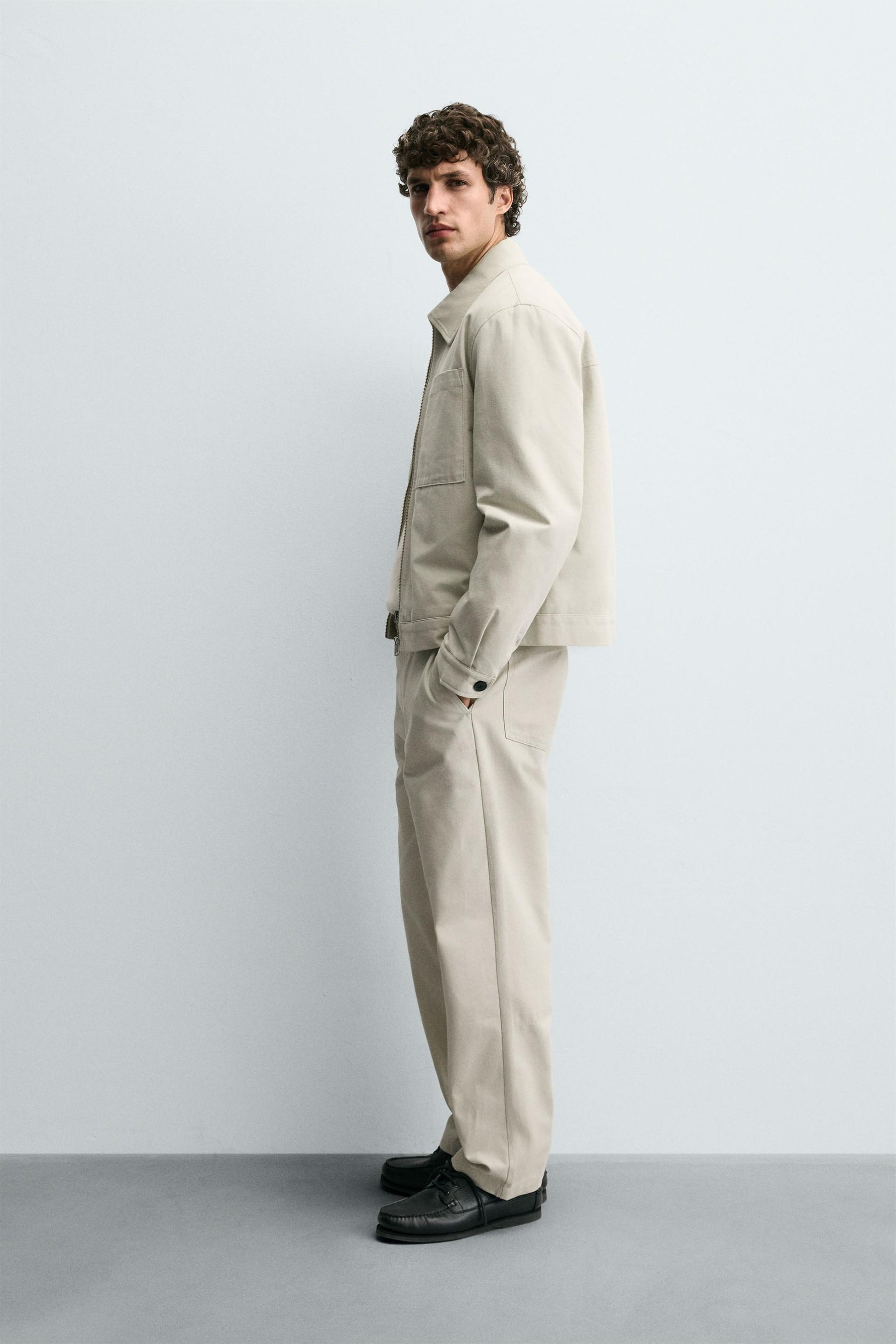 QUILTED OVERSHIRT WITH POCKETS - Image 4