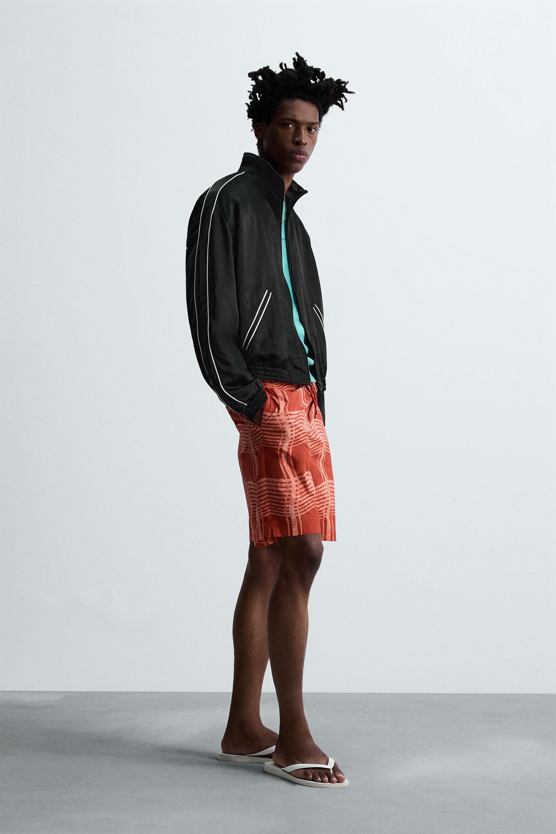 EMBROIDERED BOMBER JACKET© OTIS KWAME KYE QUAICOE - Image 4