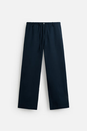 RELAXED FIT STRAIGHT-LEG TROUSERS - Image 6
