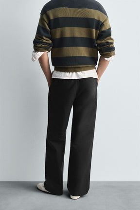REGULAR FIT TROUSERS WITH POCKETS - Image 3