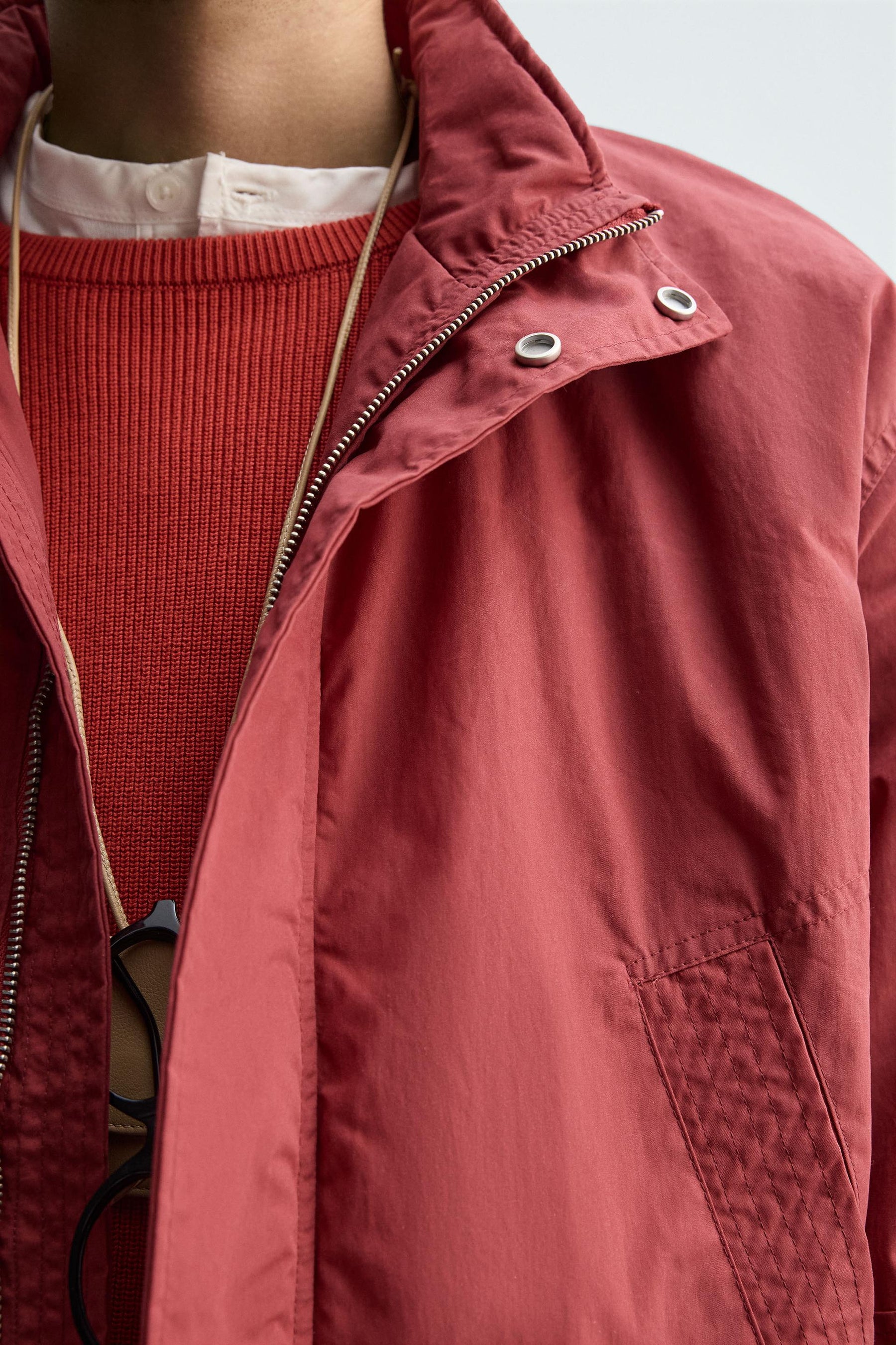 WAXED FINISH QUILTED JACKET - Image 6