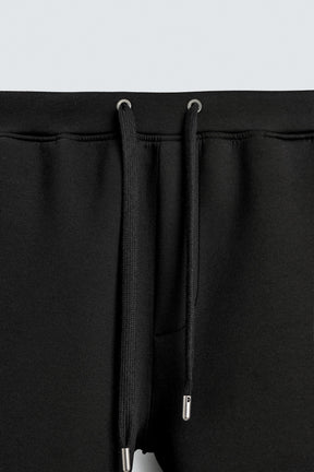 Wide Neoprene Trousers
