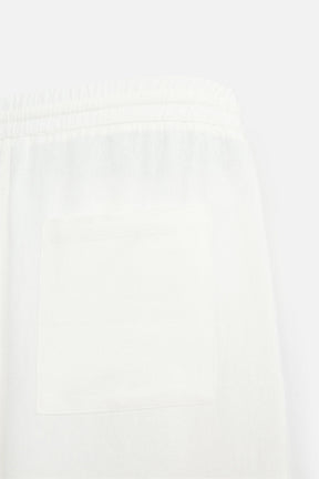 LINEN - VISCOSE BERMUDA SHORTS - Image 9