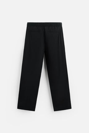 COTTON-LINEN RELAXED FIT TROUSERS - Image 8