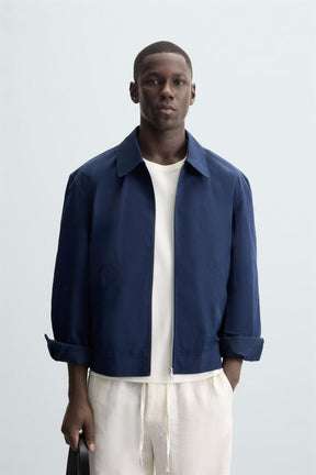 REGULAR FIT BOMBER JACKET - Image 2