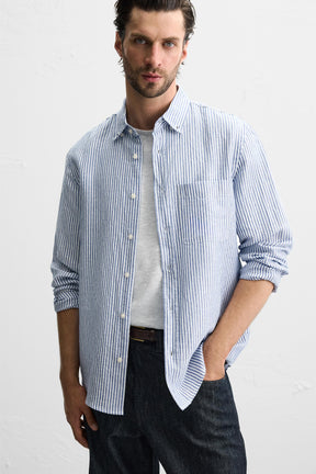 COTTON - LINEN SHIRT - Image 5