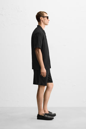 GEOMETRIC JACQUARD BERMUDA SHORTS - Image 4