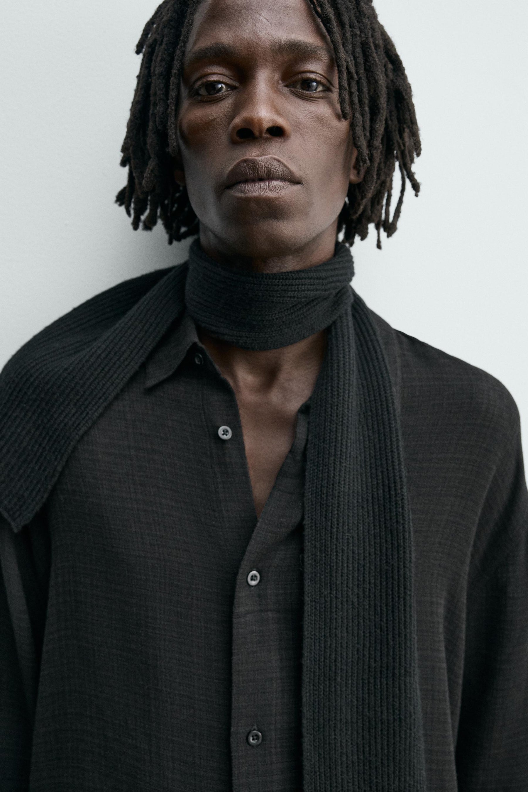 VISCOSE/COTTON TEXTURED SHIRT - Image 6