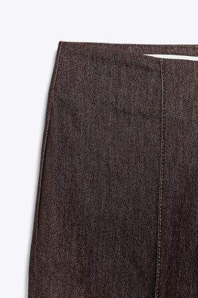 FLARE TROUSERS WITH CONTRAST