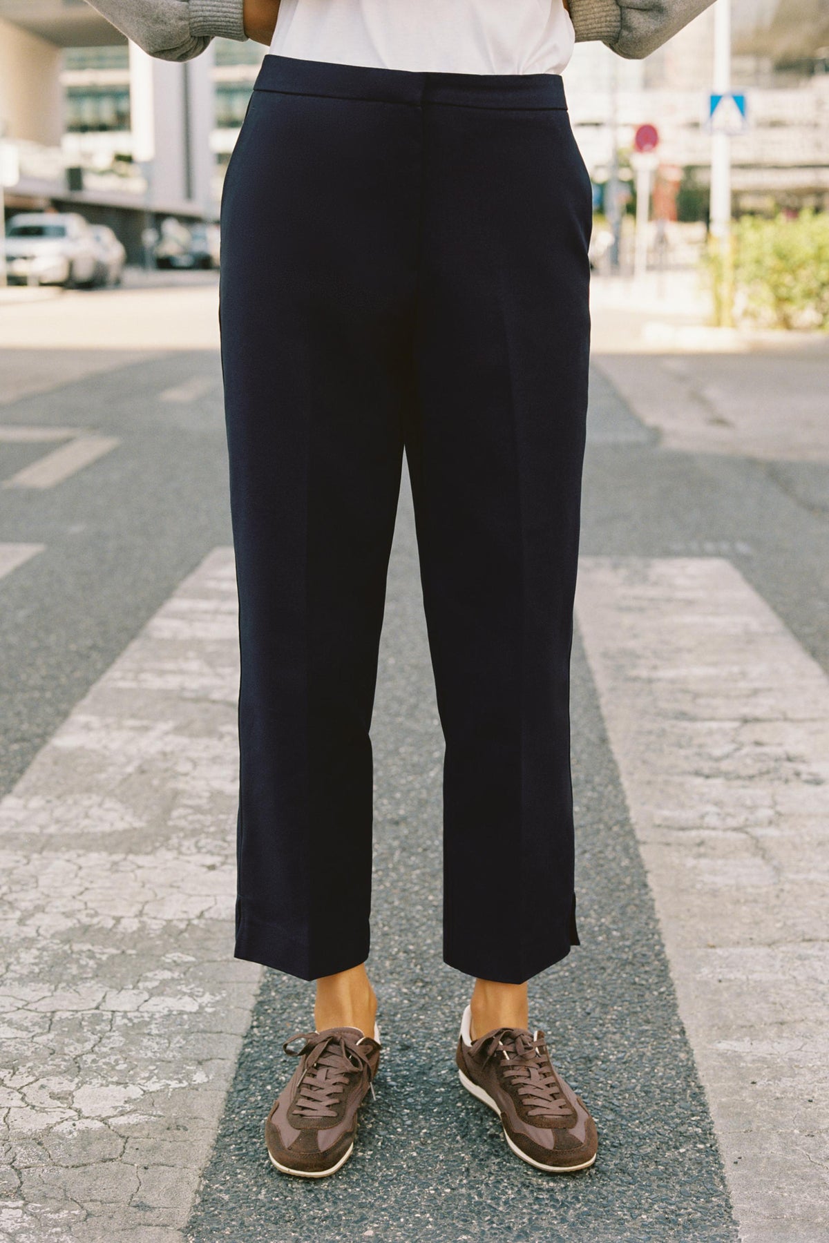 Vented Hem Trousers