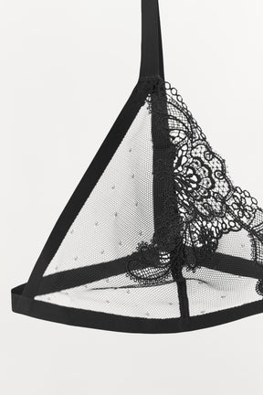 Lace Triangle Bralette