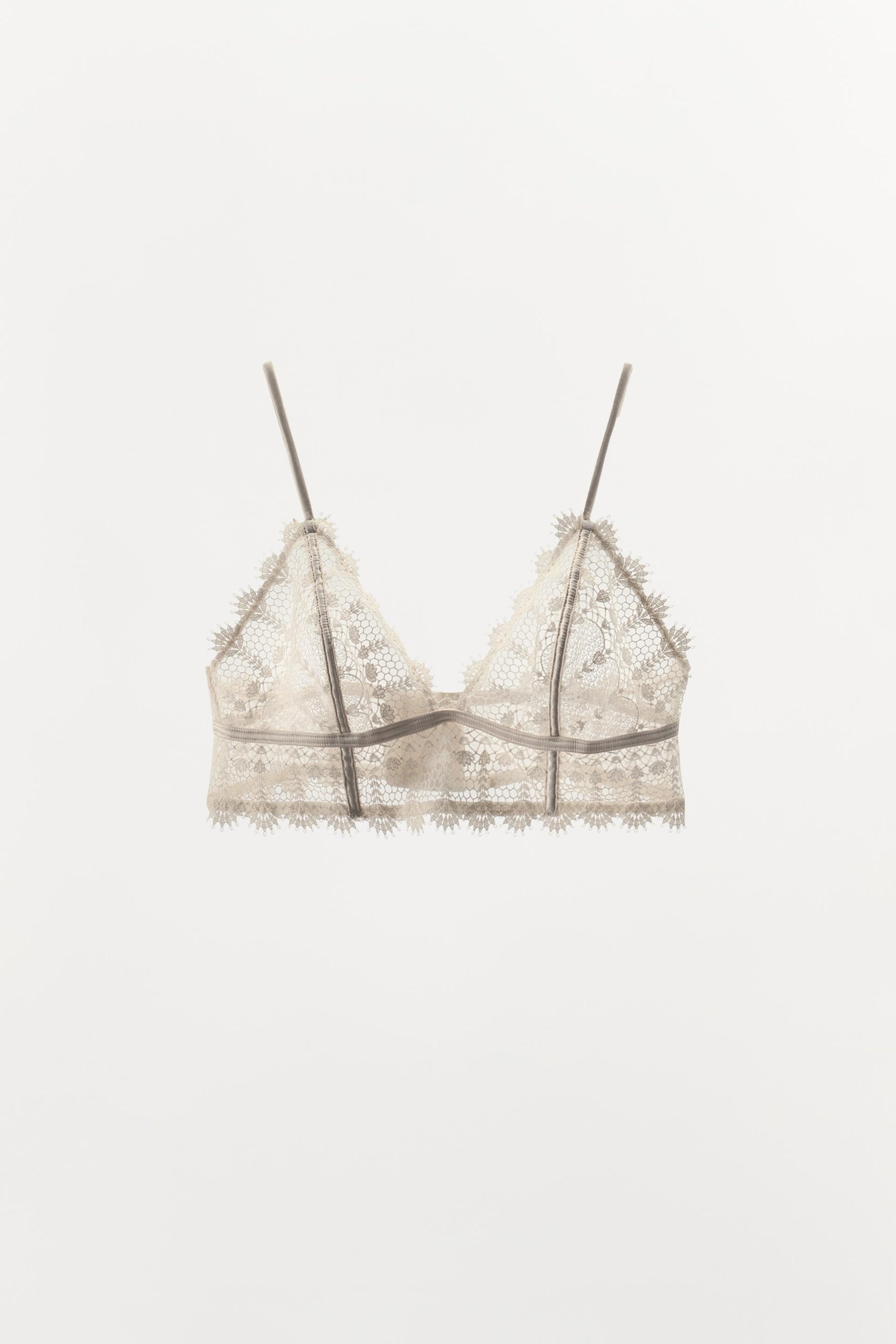 Guipure Lace Bralette