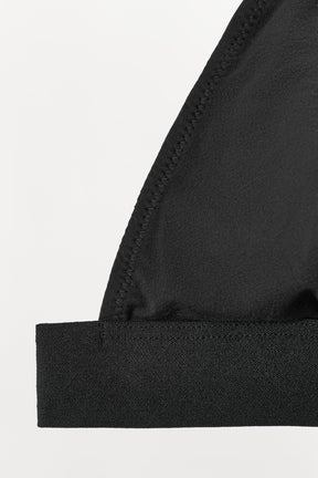 Viscose metal-piece bralette