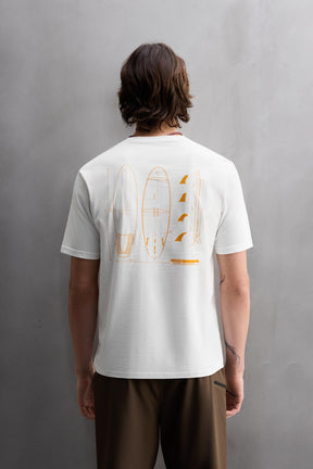 SURFBOARD PRINT T-SHIRT - Image 3