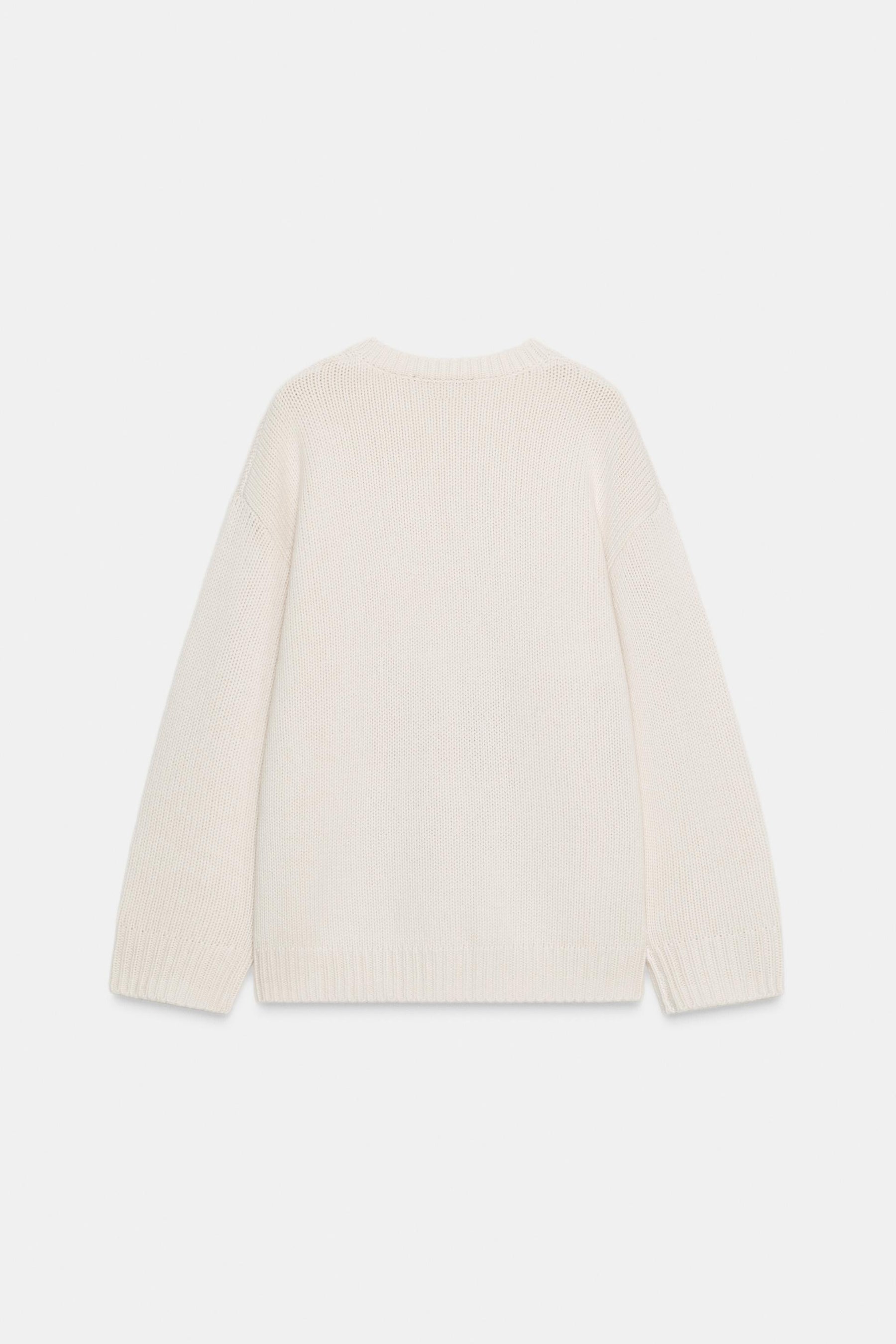 OVERSIZED WOOL CASHMERE JUMPER