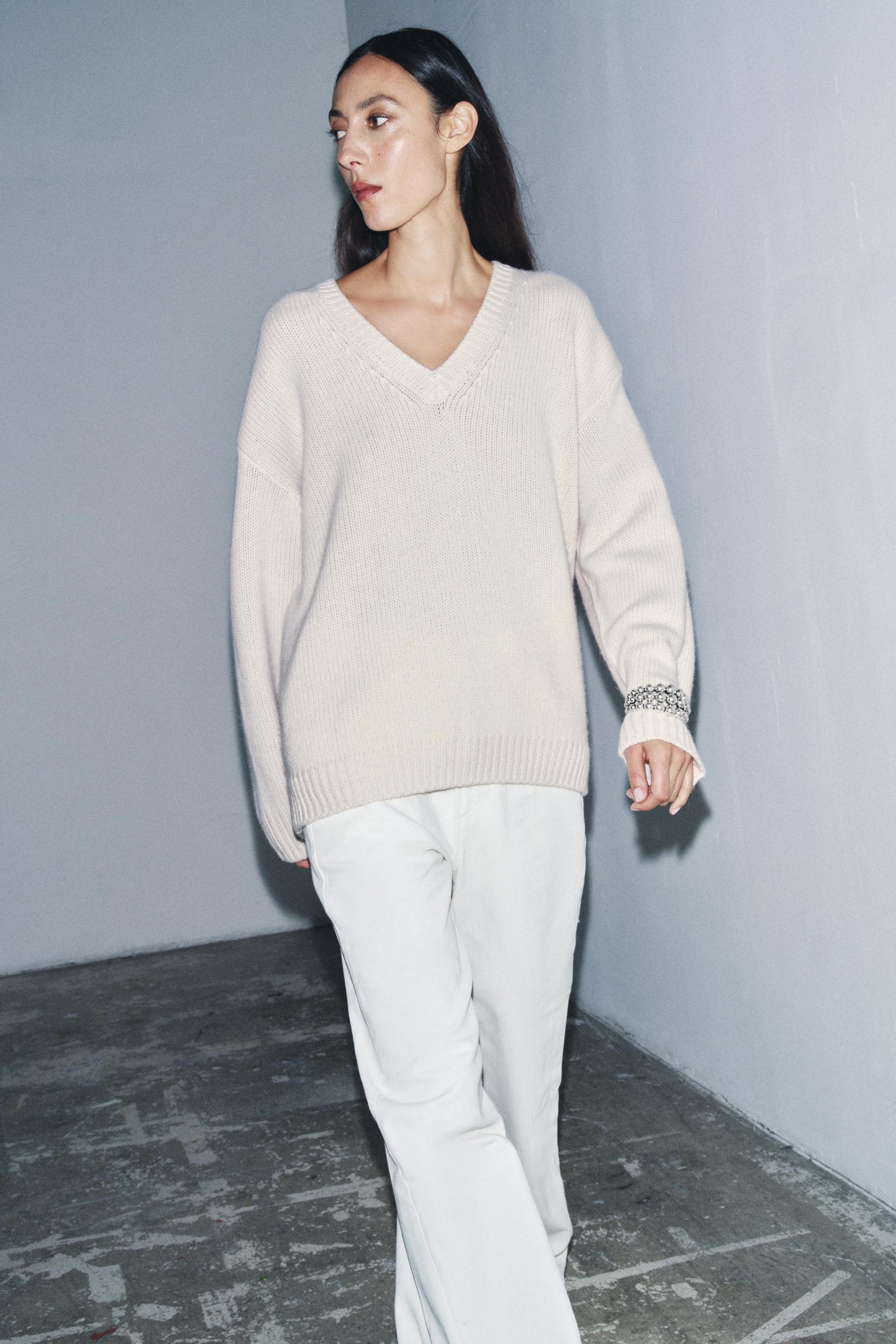 OVERSIZED WOOL CASHMERE JUMPER