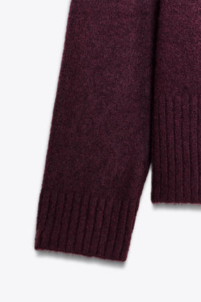 V-Neck Knit Jumper
