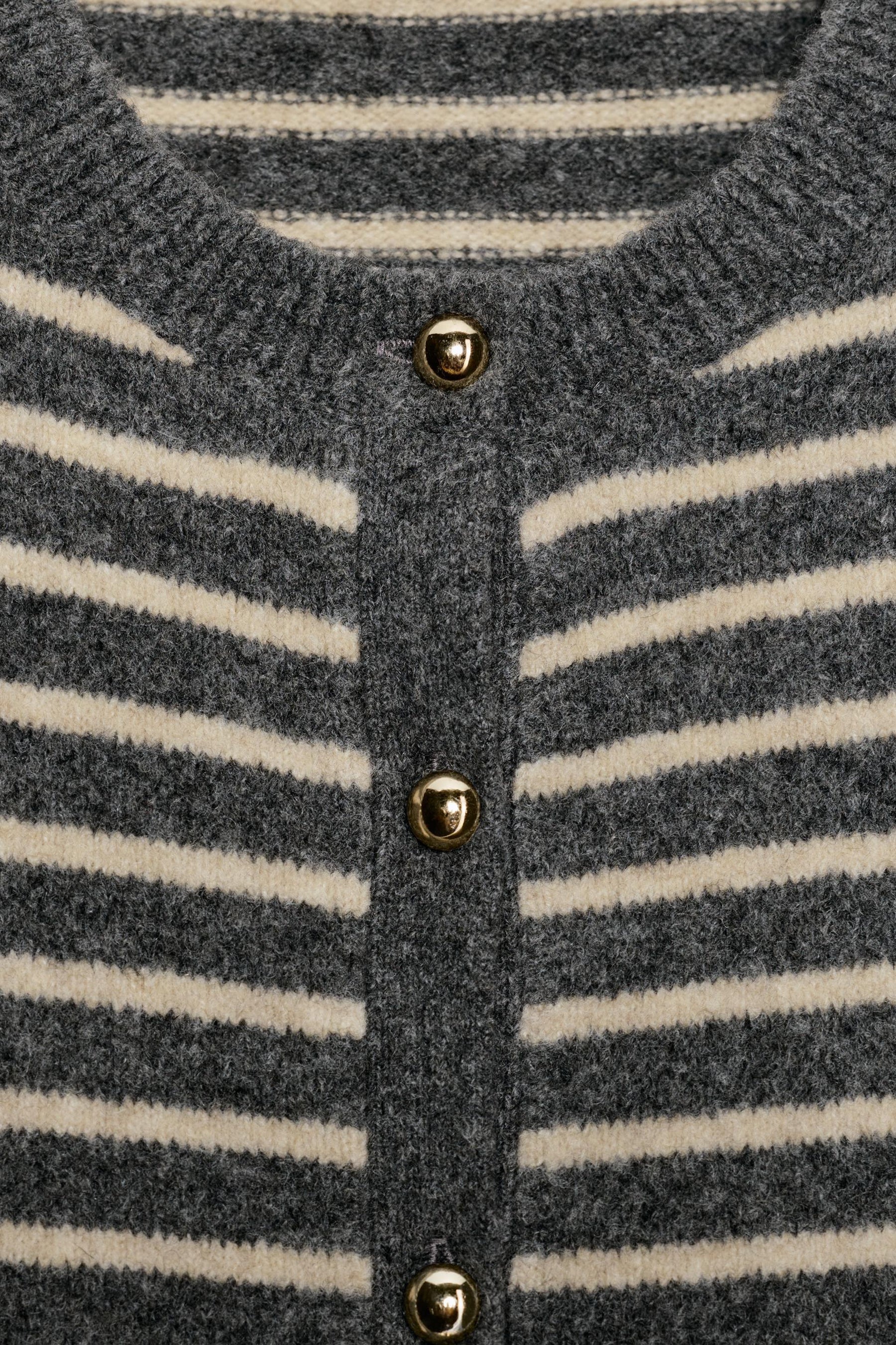 STRIPED CARDIGAN - Image 7